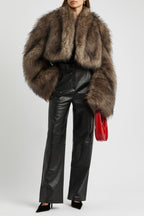 Vintage Faux Fur Short Coat