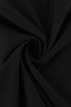 Slim Fit Black Long Pencil Skirt