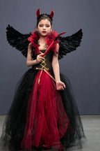 Vampire Devil Dress Kid Halloween Costume