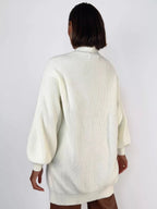 Solid Loose Knit Cardigan