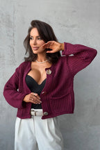 Fashion Chunky Cardigan Sweater