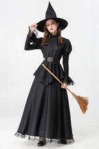Flared Sleeve Witch Halloween Costume