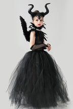 Evil Queen Gown Kid Halloween Costume