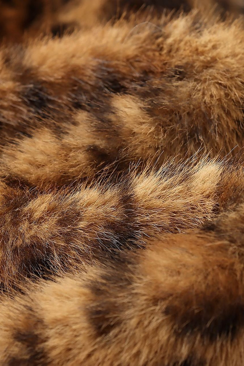Sexy Animal Faux Fur Coat