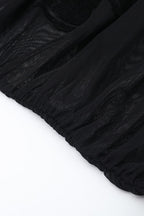 Dark Style Skull Graphic Knit Top