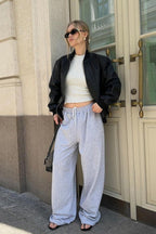 Vintage Black Leather Biker Jacket