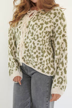 Colorblock Stripe Embroidered Cardigan