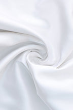 Lace Trim Asymmetrical A-line Skirt