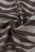 Sheer Zebra Print Blouse