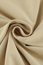 French Khaki Utility Trench Coat