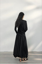 Asymmetrical One-Shoulder Fitted Knit Sweater