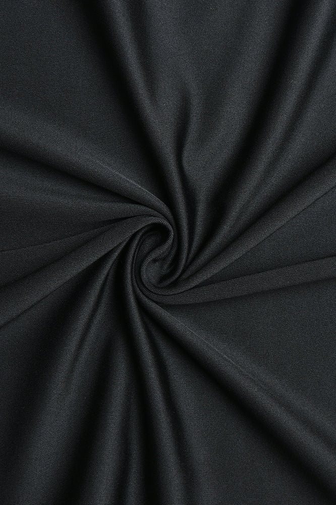 Elegant Fitted Bell Sleeve Top Tail Skirt Two Pieces Set