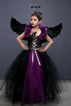 Winged Witch Kid Halloween Costume
