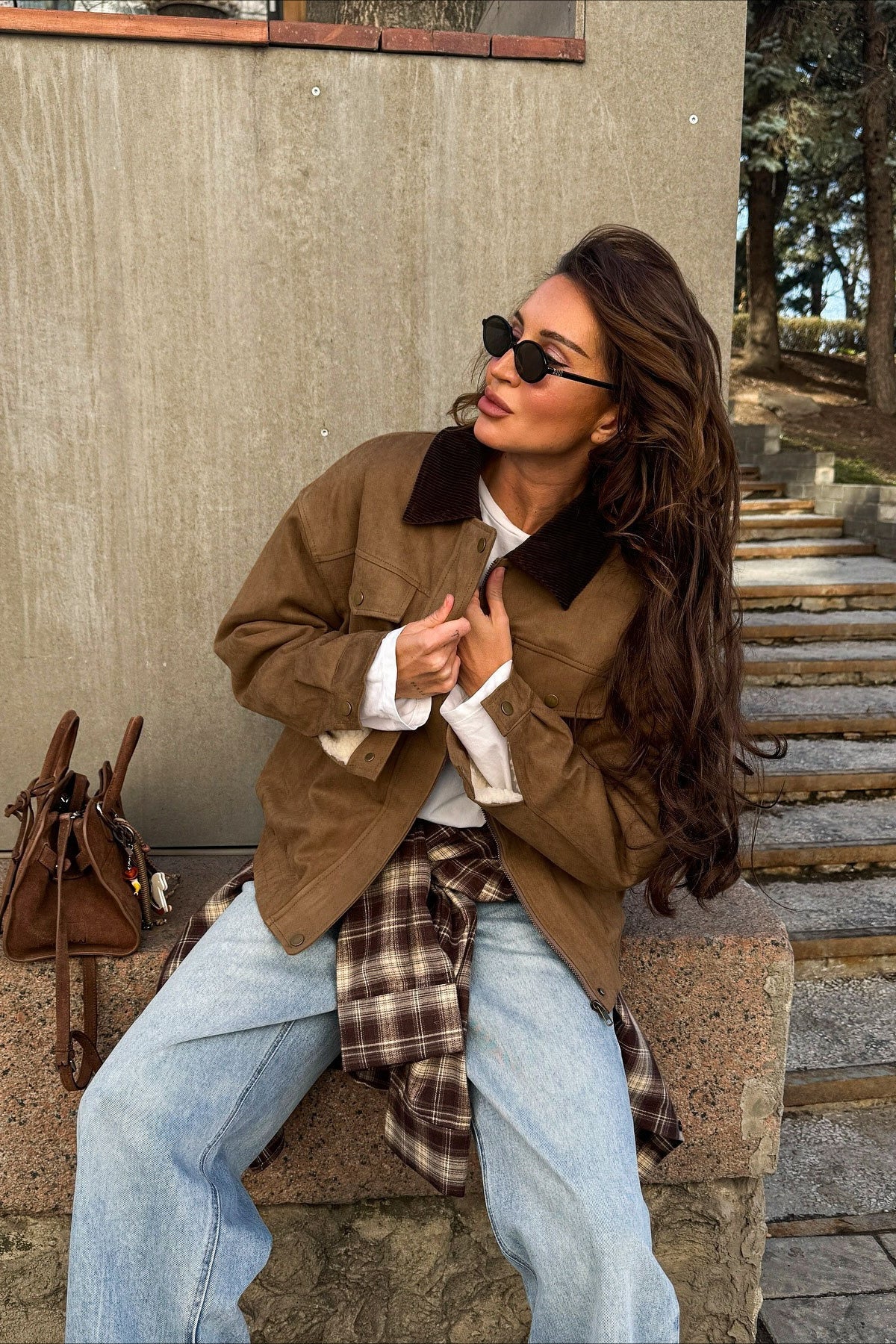 Retro Fitted Corduroy Jacket