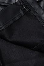 Sexy Cropped Biker Coat