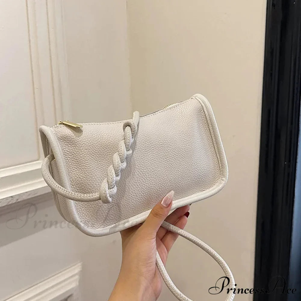 100% Genuine Bovine Hide Leather Crossbody Purse