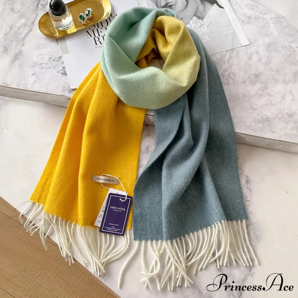 100% Luxurious Winter Pashmina Wool Scarf
