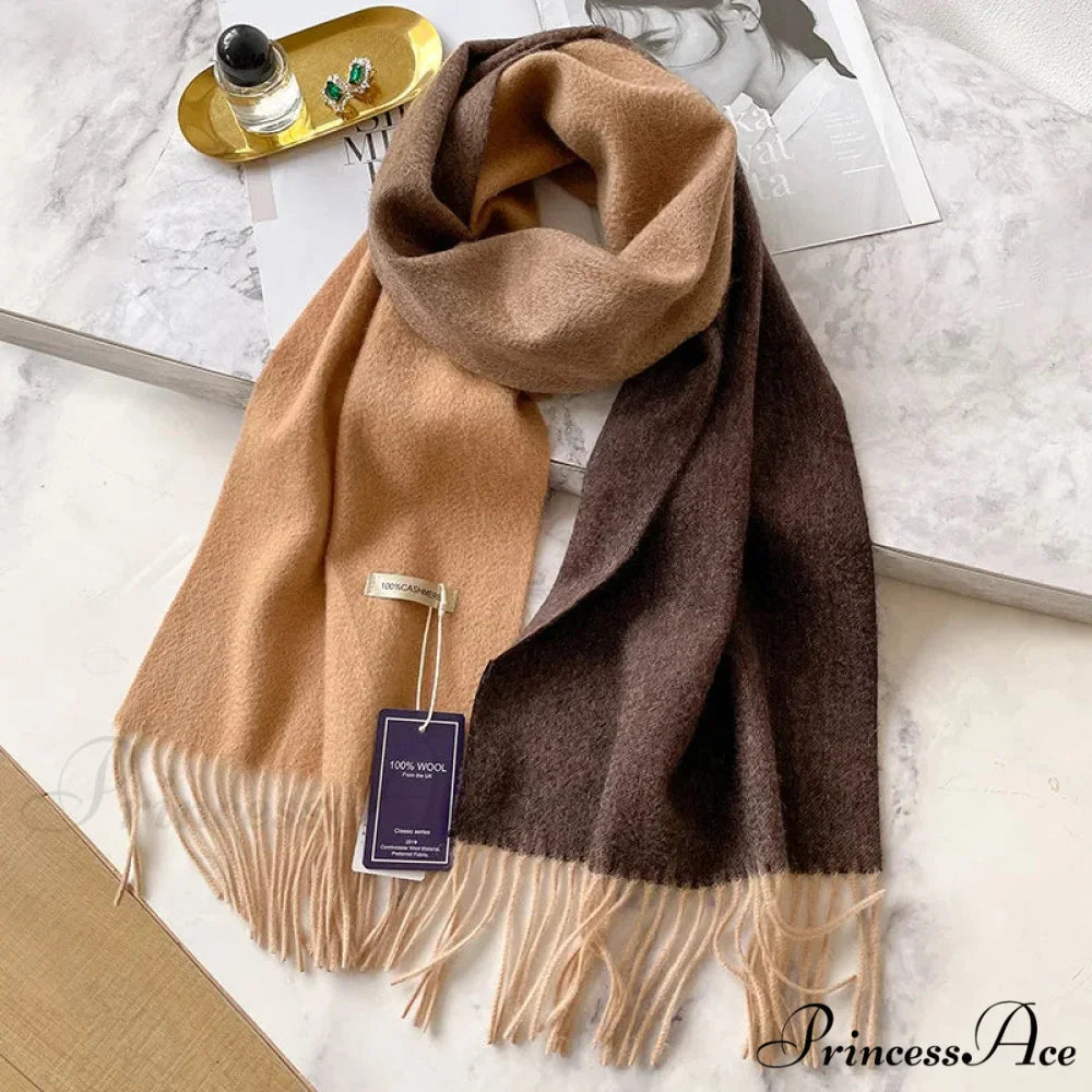 100% Luxurious Winter Pashmina Wool Scarf