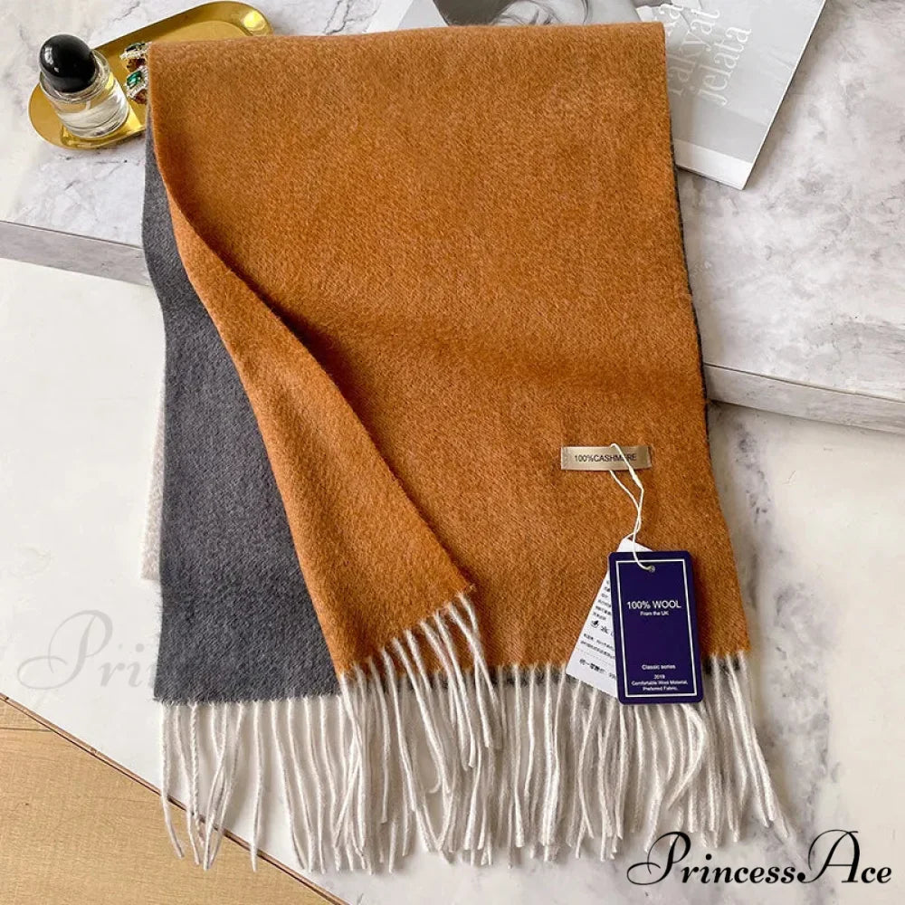 100% Luxurious Winter Pashmina Wool Scarf