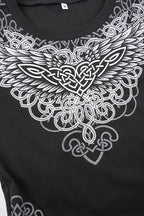 Heart Wings Slim Fit Ribbed T-shirt