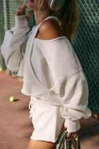 Halter Neck Off Shoulder Blouse