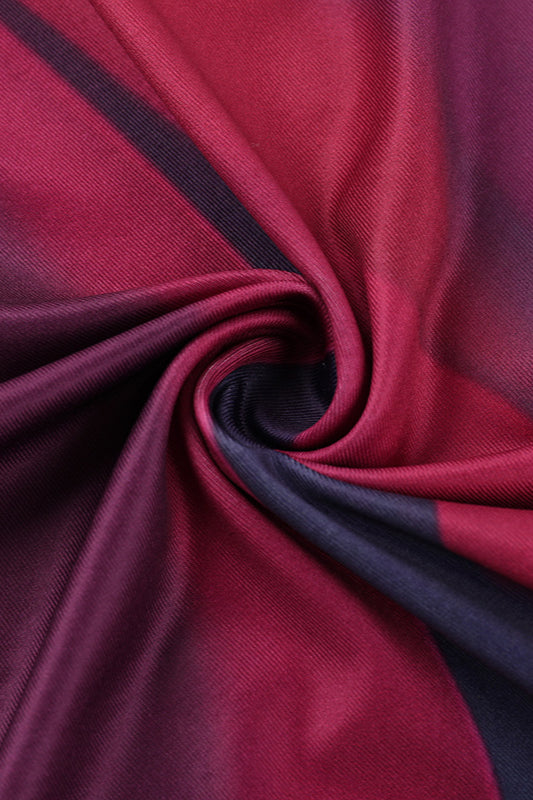 Trendy Striped Print Strapless Bodycon Maxi Dress