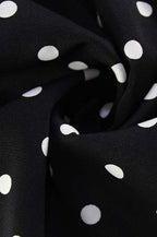 Polka Dot Halter Backless Bodycon Mini Dress