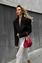 Vintage Black Striped Jacket