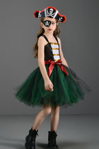 Pirate Girl Tutu Dress Kid Halloween Costume
