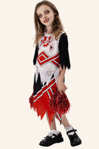 Scary Cheerleader Kid Halloween Costume