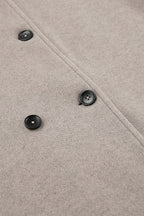 Vintage Style Woolen Office Coat