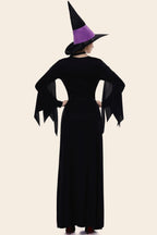 Purple Witch Dress Halloween Costume