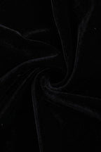 Velvet Gothic V-Neck Bell Sleeve Maxi Dress