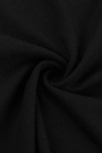 Gothic Cutout Cross Mock Neck T-Shirt