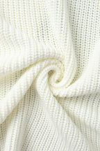 High Neck Loose Fit Knit Sweater