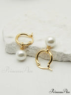 1pc Faux Pearl Drop Earrings