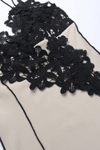 Deep V Halter Bodycon Mini Dress