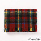 2022 Stylish Tartan Cashmere Scarf