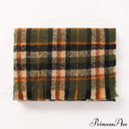 2022 Stylish Tartan Cashmere Scarf