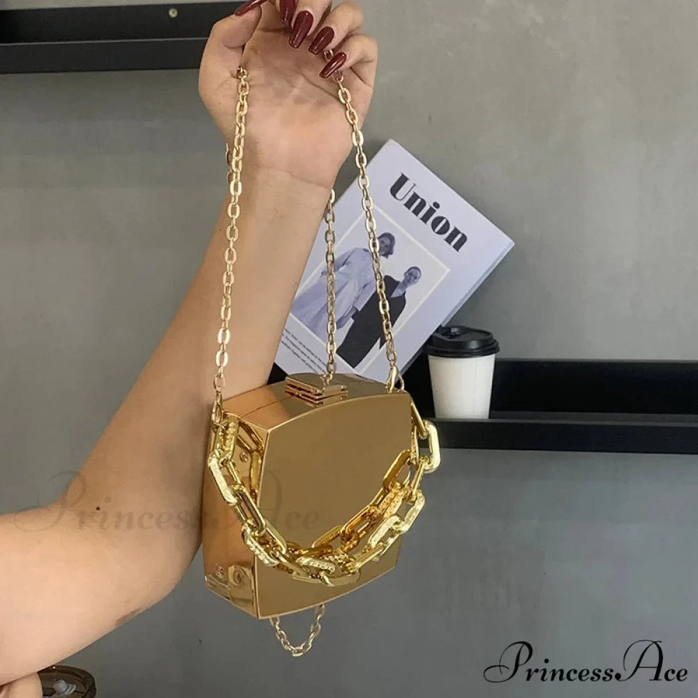 2022 Trend Designer PVC Container Clutch Purse