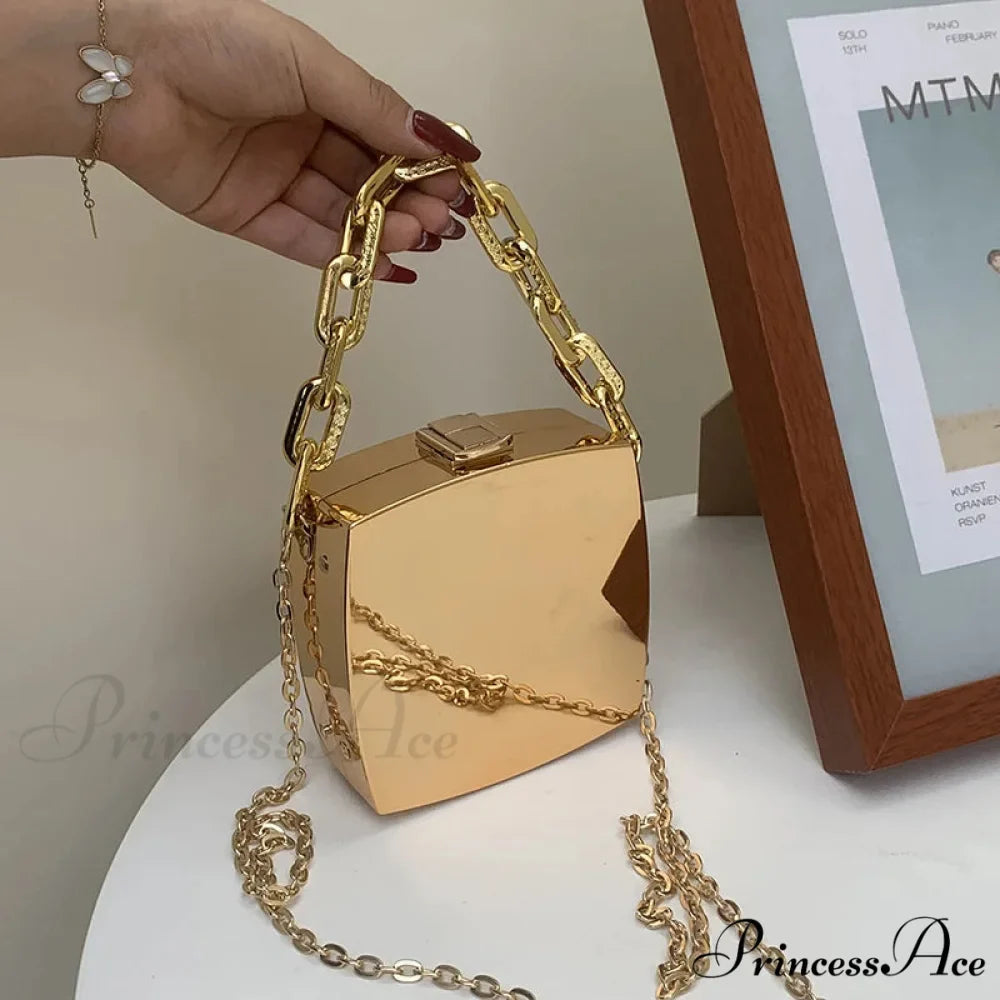 2022 Trend Designer PVC Container Clutch Purse