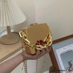 2022 Trend Designer PVC Container Clutch Purse