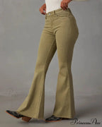 2024 Fashion Flare Women Streetwear 90s Vintage Wide Leg Denim Pantalones Mujer Pantalon Femme Camel Clothes Jean