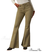 2024 Fashion Flare Women Streetwear 90s Vintage Wide Leg Denim Pantalones Mujer Pantalon Femme Camel Clothes Jean