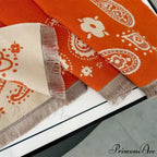 2024 New Year's Crimson Cashmere Scarf