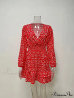 2024 Spring/summer New Chiffon Female Ropa De Mujer Barata Y Env铆o Gratis Ofertas for Women Floral Dress