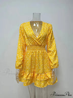 2024 Spring/summer New Chiffon Female Ropa De Mujer Barata Y Env铆o Gratis Ofertas for Women Floral Dress