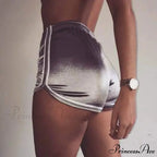 2024 Summer Silk Beach Casual White Egde Short