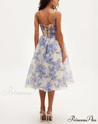 2024ss Sexy Halter Charming Print Casual Dress