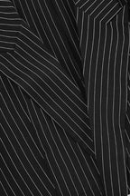 Vintage Black Striped Jacket